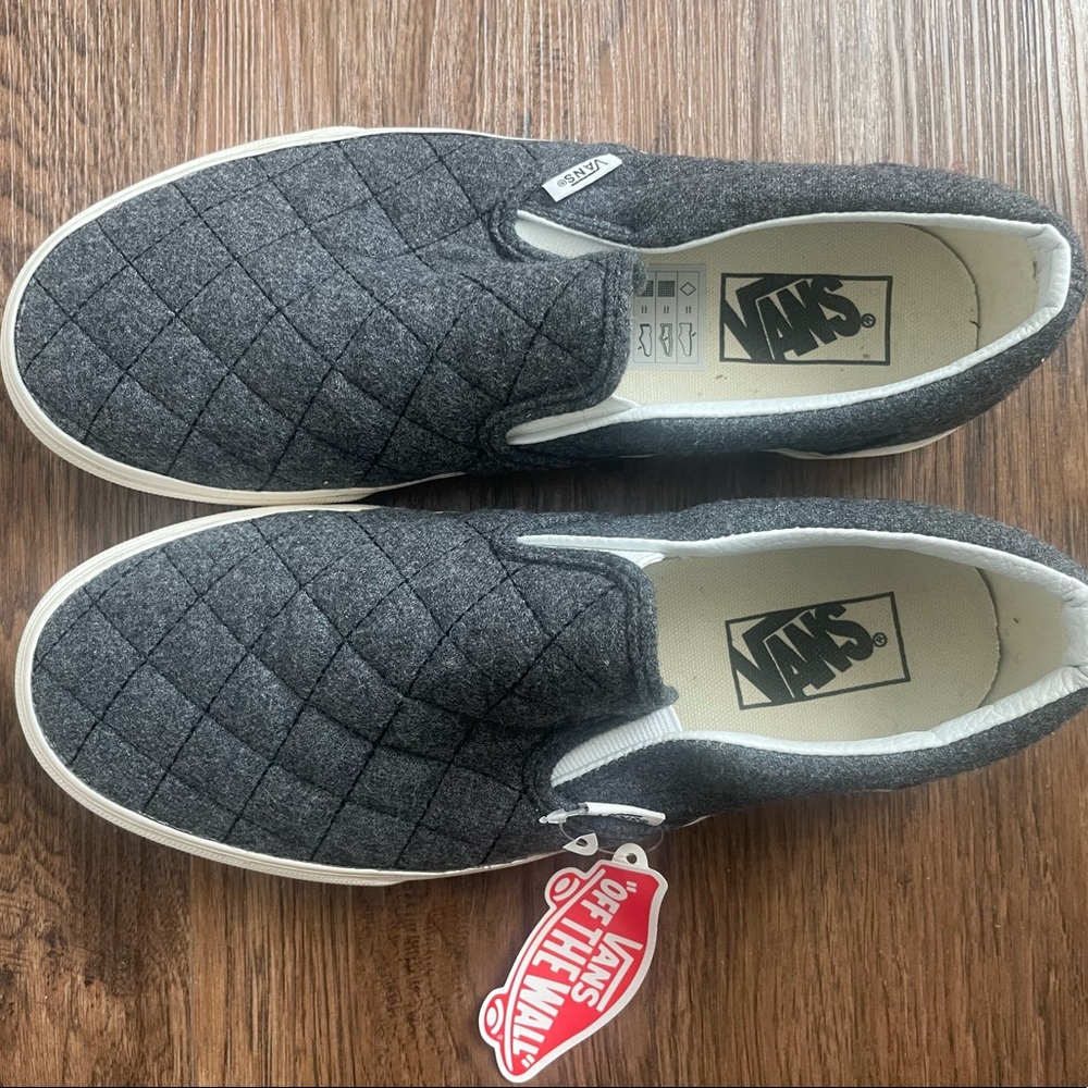 Madewell x Vans Quilted Classic Slip-Ons